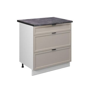 Vicco KUCHYNSKÁ SPODNÁ SKRINKA Fame-Line GreyBeige 80 cm s 3 zásuvkami, AP antracit vyobraziť