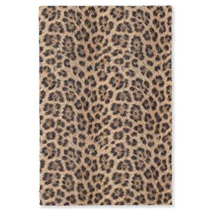OnlyWow KOBERCE - Leopard - Kabát - Klasický - Hnedý - 140x200 cm vyobraziť
