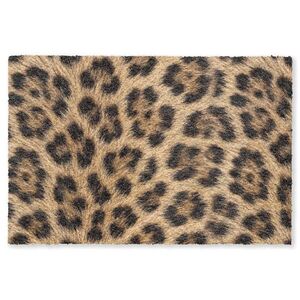 OnlyWow KOBERCE - Leopard - Kabát - Klasický - Hnedý - 230x150 cm vyobraziť