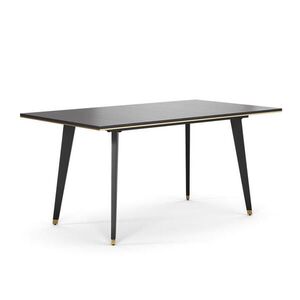 Vicco JEDÁLENSKÝ STÔL Goldamo, čierna, 160-200 x 90 cm Rozšíriteľný vyobraziť