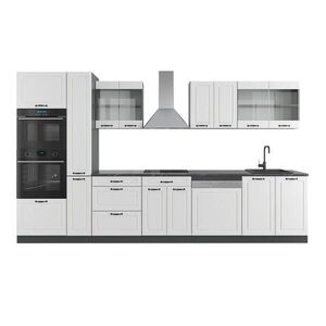 Vicco KUCHYNSKÝ KÚT R-Line Biely vidiecky dom/antracit 350 cm s vysokou skrinkou, bez pracovnej dosky vyobraziť