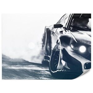 Muralo FOTOTAPETA Pre Študentskú Izbu Drift Športové Auto Akcia 200 x 140 cm vyobraziť