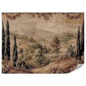 Muralo FOTOTAPETA Pre Spálňu Vintage Krajina Príroda Moderný Retro Panorama 400 x 280 cm vyobraziť