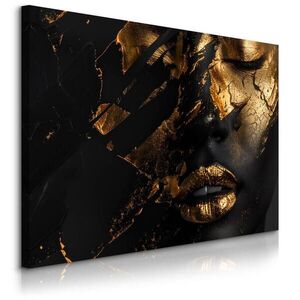 Muralo OBRAZ NA PLÁTNE do Obývačky Abstraktný Portrét Ženy Glamour 70 x 50 cm vyobraziť