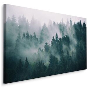 Muralo OBRAZ NA PLÁTNE Les v Mlhách Príroda Krajina 3D 90 x 60 cm vyobraziť