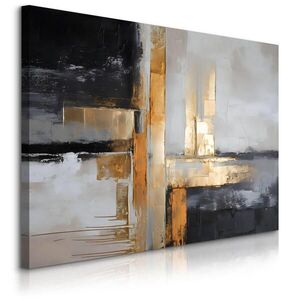 Muralo OBRAZ NA PLÁTNE Abstrakcia Moderné Umenie Glamour 100 x 70 cm vyobraziť
