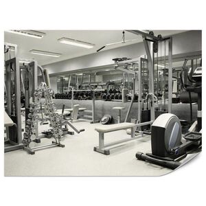 Muralo FOTOTAPETA Posilňovňa Interiér Vybavenie Moderný Šport 300 x 210 cm vyobraziť