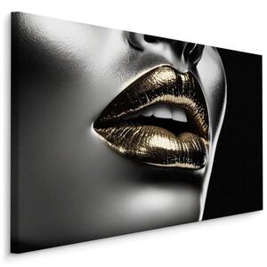 Muralo OBRAZ NA PLÁTNE Abstrakcia Pery Tvár Glamour Štýl 70 x 50 cm vyobraziť