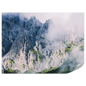 Muralo FOTOTAPETA Pre Obývaciu Izbu Skalnaté Hory Hmla Mach 350 x 256 cm vyobraziť