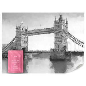 Muralo FOTOTAPETA Pre Obývačku Tower Bridge Vintage Štýl 150 x 105 cm vyobraziť