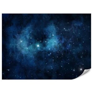 Muralo FOTOTAPETA Pre Obývaciu Izbu Hviezdna Obloha Noc Galaxia 100 x 70 cm vyobraziť