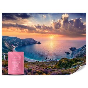Muralo FOTOTAPETA More Kvety Západ Slnka Krajina 3D 300 x 210 cm vyobraziť