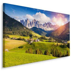 Muralo OBRAZ NA PLÁTNE Hory Krajina Príroda 3D 90 x 60 cm vyobraziť