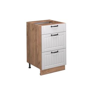 Vicco KUCHYNSKÁ SPODNÁ SKRINKA Fame-Line Biely vidiecky dom 50 cm , AP Oak vyobraziť