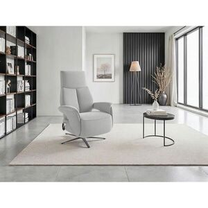 Sit & More RELAXAČNÉ KRESLO, textil, strieborná vyobraziť