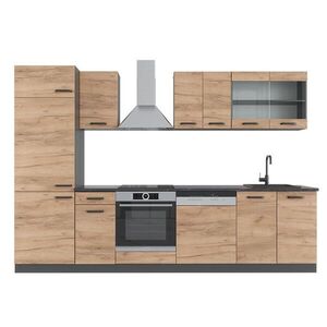 Vicco KUCHYNSKÝ KÚT R-Line Goldkraft dub/antracit 300 cm bez pracovnej dosky vyobraziť