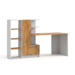Vicco PÍSACÍ STÔL Tomy, biely/Dub Goldkraft, 150 x 59 cm Sada 2 ks vyobraziť