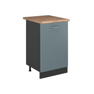 Vicco KUCHYNSKÁ SPODNÁ SKRINKA R-Line, Modrošedá/antracitová, 50 cm Goldkraft tammi työtaso vyobraziť