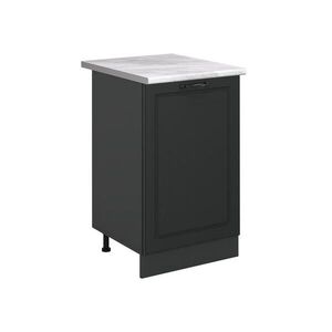 Vicco KUCHYNSKÁ SPODNÁ SKRINKA R-Line, Antracitový vidiecky dom/antracitová, 50 cm Marmori työtaso vyobraziť