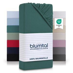 Blumtal NAPÍNACÍ PROSTĚRADLO 160/200 cm, smaragdově zelená vyobraziť