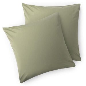 Blumtal OBLIEČKA na vankúš Agneta 80/80 cm, súprava 2 ks, 100% bavlna, Olivově zelená vyobraziť
