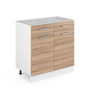 Vicco KUCHYNSKÁ SPODNÁ SKRINKA R-Line Sonoma 80 cm bez pracovnej dosky vyobraziť