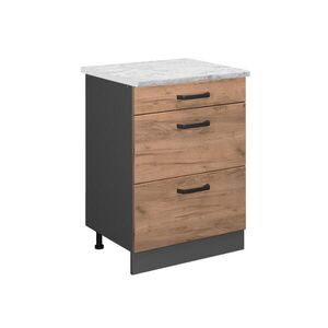 Vicco KUCHYNSKÁ SPODNÁ SKRINKA R-Line Dub Goldkraft 60 cm AP mramor vyobraziť