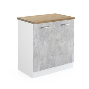 Vicco SPODNÁ SKRINKA POD DREZ R-Line betón 80 cm , AP Oak vyobraziť