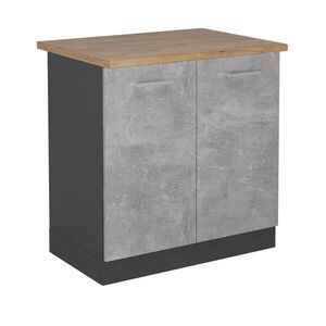 Vicco SPODNÁ SKRINKA POD DREZ R-Line betón 80 cm , AP Oak vyobraziť