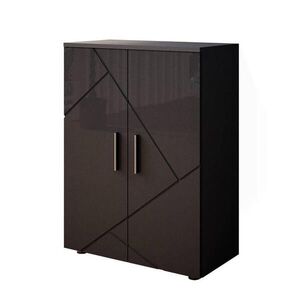 Vicco MIDI SKRINKA Irma Antracit vysoký lesk 60 x 81 cm vyobraziť