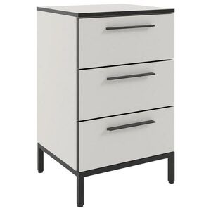 NOČNÝ STOLÍK, biela, 45/72, 4/40 cm vyobraziť