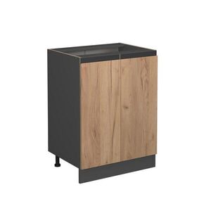 Vicco KUCHYNSKÁ SPODNÁ SKRINKA R-Line Dub Goldkraft 60 cm Tvar J, bez pracovnej dosky vyobraziť