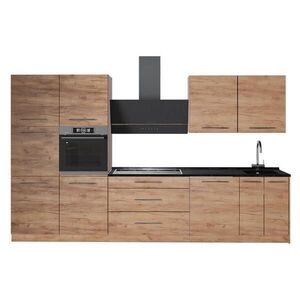 Vicco KUCHYNKA Fame-Line, Dub Goldkraft/Dub Goldkraft, 340 cm, AP Antracit vyobraziť