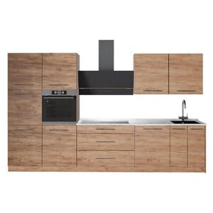 Vicco KUCHYNKA Fame-Line, Dub Goldkraft/Dub Goldkraft, 340 cm, AP Marble vyobraziť