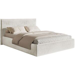 Selsey ČALÚNENÁ POSTEĽ Softie Slim greige velúr 160x200 vyobraziť