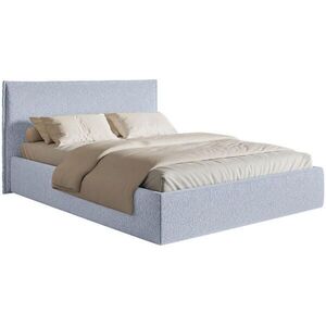 Selsey ČALÚNENÁ POSTEĽ Softie Slim svetlomodrá ženilka 180x200 vyobraziť