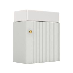 Modfu KÚPEĽŇOVÁ skrinka s umývadlom z MDF 62x54x26 cm biela s úložným priestorom a tichým zatváraním vyobraziť