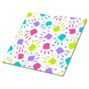 TULUP SAMOLEPIACE OBKLADY NA STENU 9 ks 30x30 cm Odtlačky rúk vyobraziť