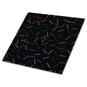 TULUP SAMOLEPIACE OBKLADY NA STENU 9 ks 30x30 cm Farebné línie vyobraziť