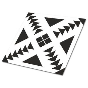 TULUP SAMOLEPIACE OBKLADY NA STENU 9 ks 30x30 cm Trojuholníky a štvorce vyobraziť