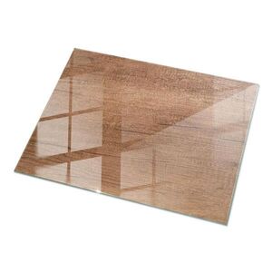 TULUP SKLENENÁ DOSKA 120x80 cm Prírodná kresba dreva vyobraziť