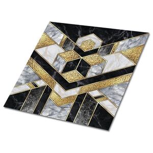 TULUP SAMOLEPIACE OBKLADY NA STENU 9 ks 30x30 cm Geometrická ilúzia vyobraziť