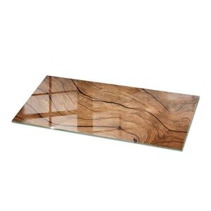 TULUP SKLENENÁ DOSKA 125x50 cm Prírodná kresba dreva vyobraziť