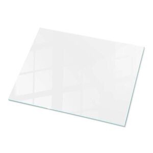 TULUP SKLENENÁ DOSKA 80x60 cm Hladká biela farba vyobraziť