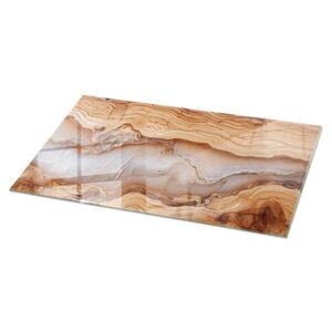 TULUP SKLENENÁ DOSKA 100x50 cm Prírodné drevo so živicou vyobraziť
