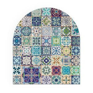 TULUP PODLOŽKA POD KRB 80x70 cm - Mozaikový vzor na dlaždiciach vyobraziť