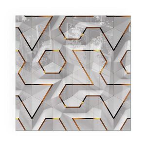 TULUP PODLOŽKA POD KRB 50x50 cm - Geometrický 3D vzor vyobraziť