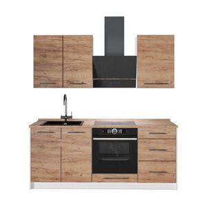 Vicco SAMOSTATNÁ KUCHYŇA Fame-Line, Dub Goldkraft/biely, 190 cm, AP Oak vyobraziť