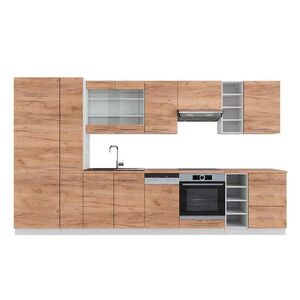Vicco KUCHYNSKÝ KÚT Fame-Line Dub Goldkraft/biela 355 cm , AP Oak vyobraziť