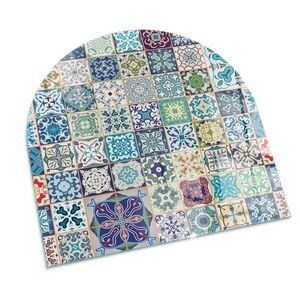 TULUP PODLOŽKA POD KRB 100x100 cm - Mozaikový vzor na dlaždiciach vyobraziť